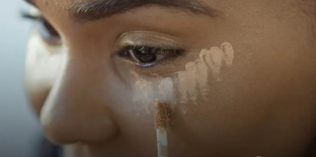 Never do this. "Applying concealer" like this is a big mistake. It will make you look 10 years older